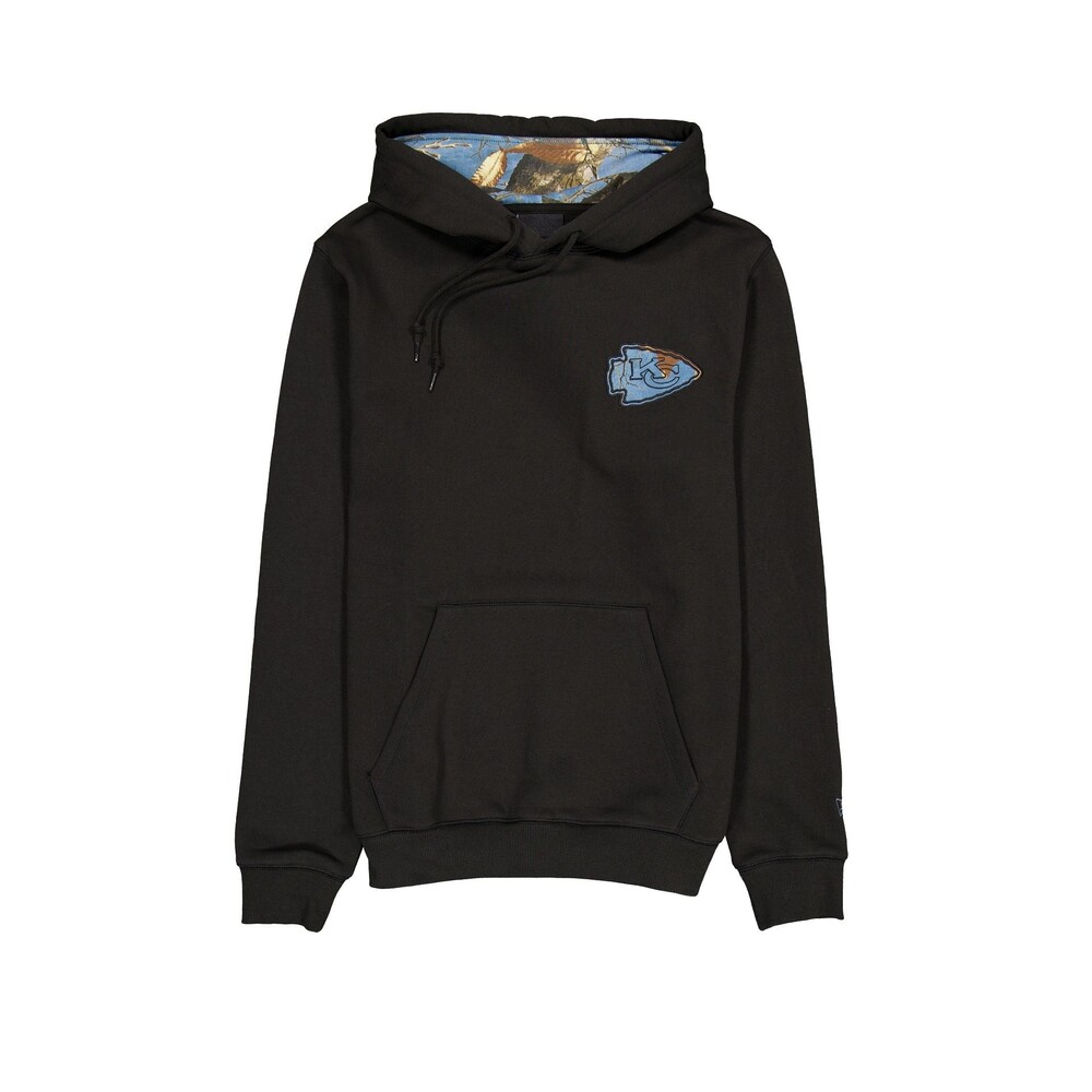 New Era Kansas City Chiefs Black Realtree Hoodie - Size XXL